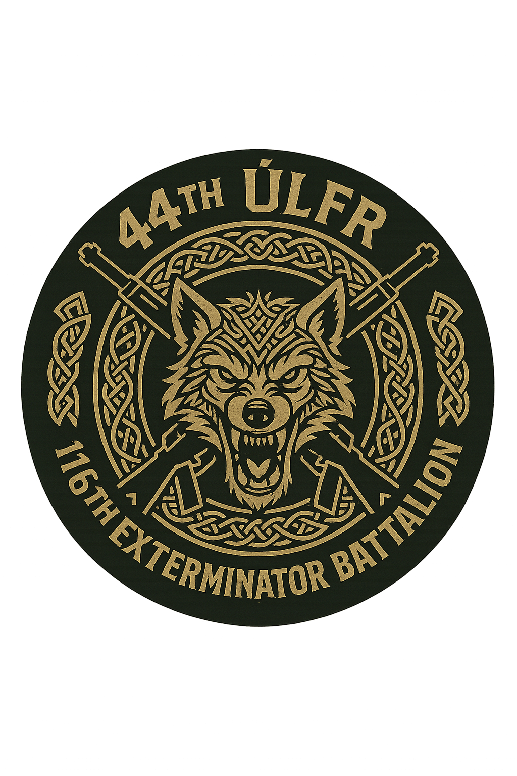 The 44th Úlfr Wolves emblem